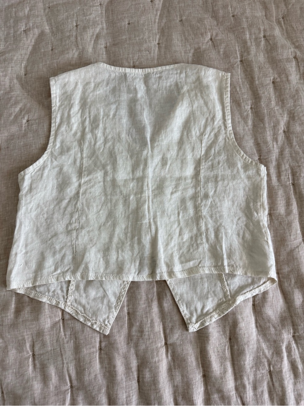 Proyecto Rufina Linen vest - Picture 2 of 6